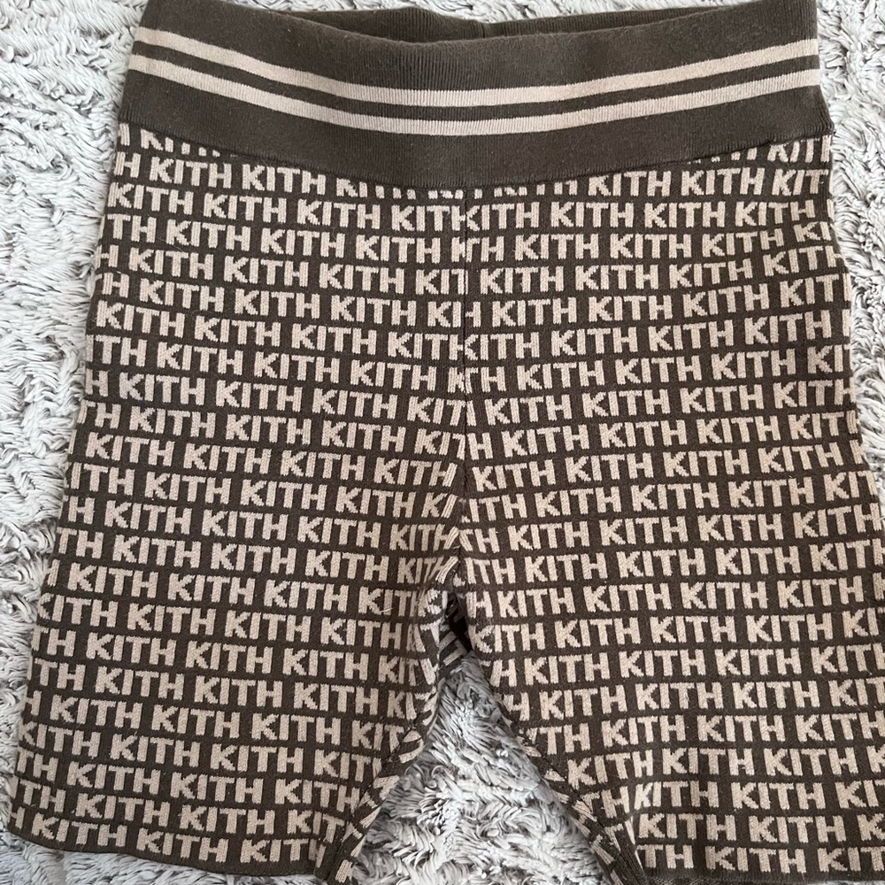 Authentic kith biker shorts